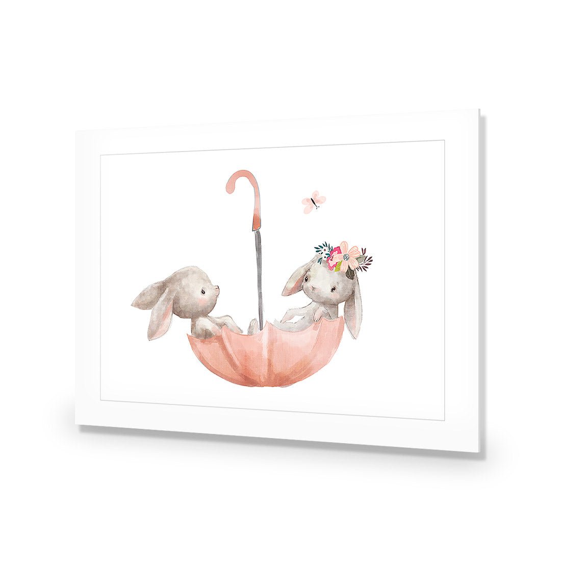 The Bunny Boat - Wall Art Designs - 3527_AR_H WAD_AP - 030 - MAT_45x30_NONE