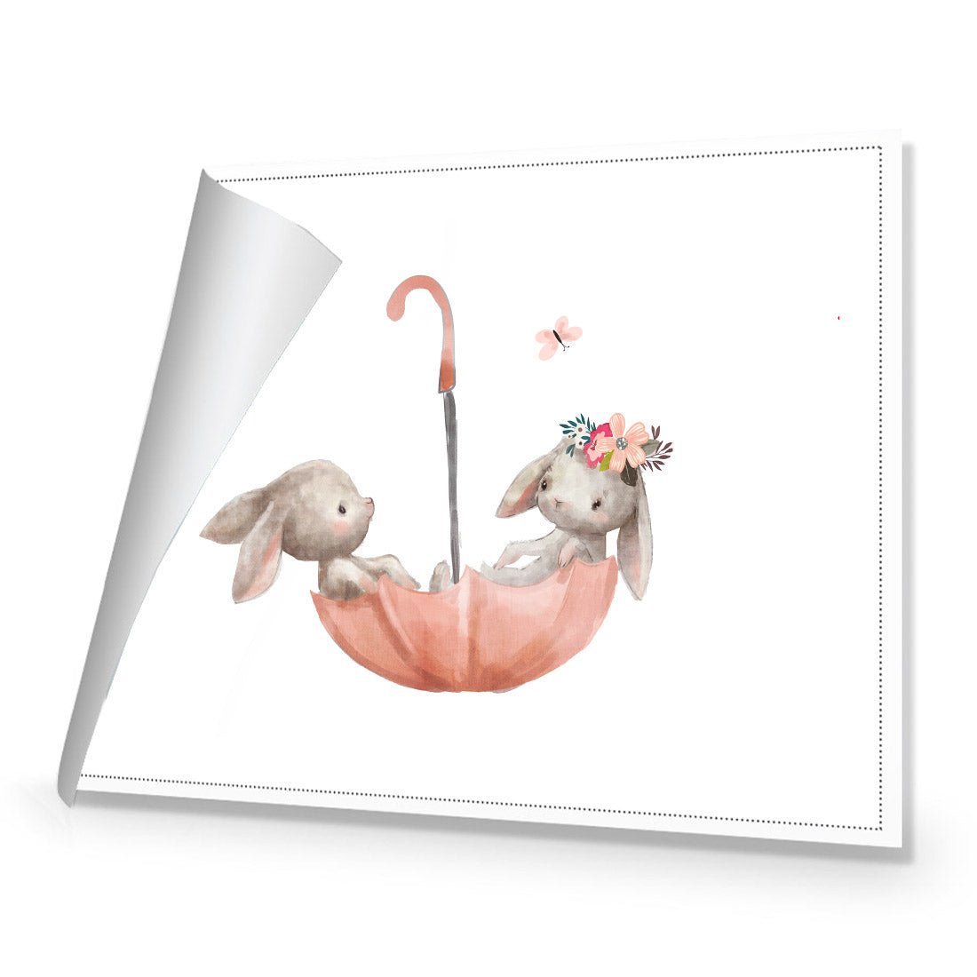 The Bunny Boat - Wall Art Designs - 3527_AR_H WAD_CP - MPY - 260 - M - R_45x30_NONE