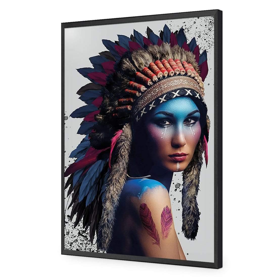 The Chief Woman Inked - Wall Art Designs - 3307_AR_V WAD_AP - 030 - EDG_45x30_S - 2538 - BLK