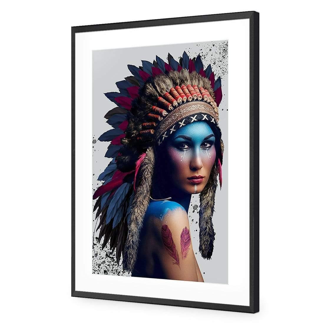 The Chief Woman Inked - Wall Art Designs - 3307_AR_V WAD_AP - 030 - MAT_45x30_S - 2538 - BLK