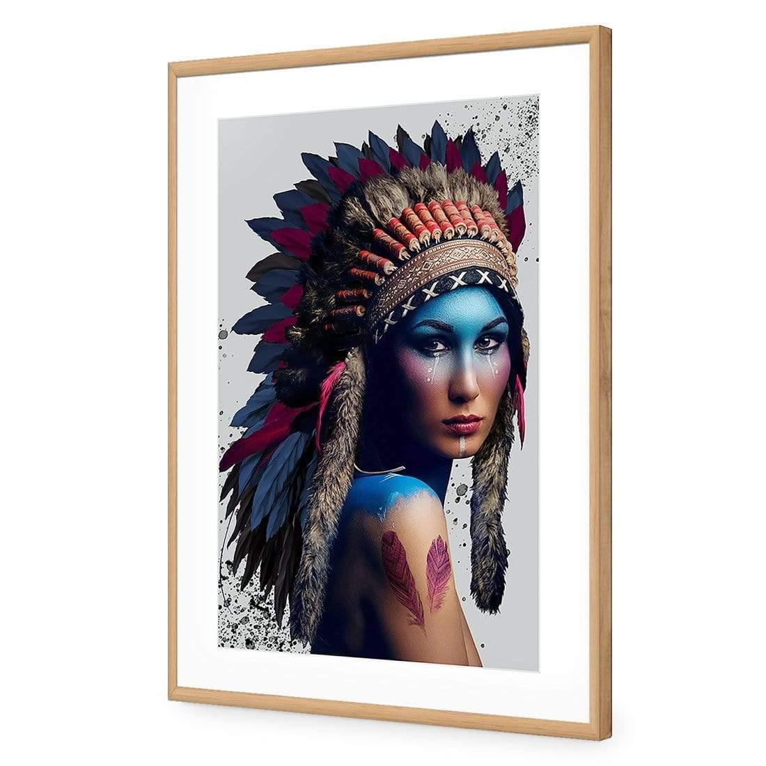 The Chief Woman Inked - Wall Art Designs - 3307_AR_V WAD_AP - 030 - MAT_45x30_S - 2538 - OAK