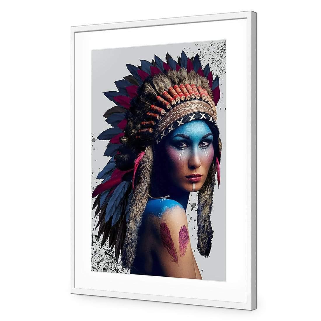 The Chief Woman Inked - Wall Art Designs - 3307_AR_V WAD_AP - 030 - MAT_45x30_S - 2538 - WHT