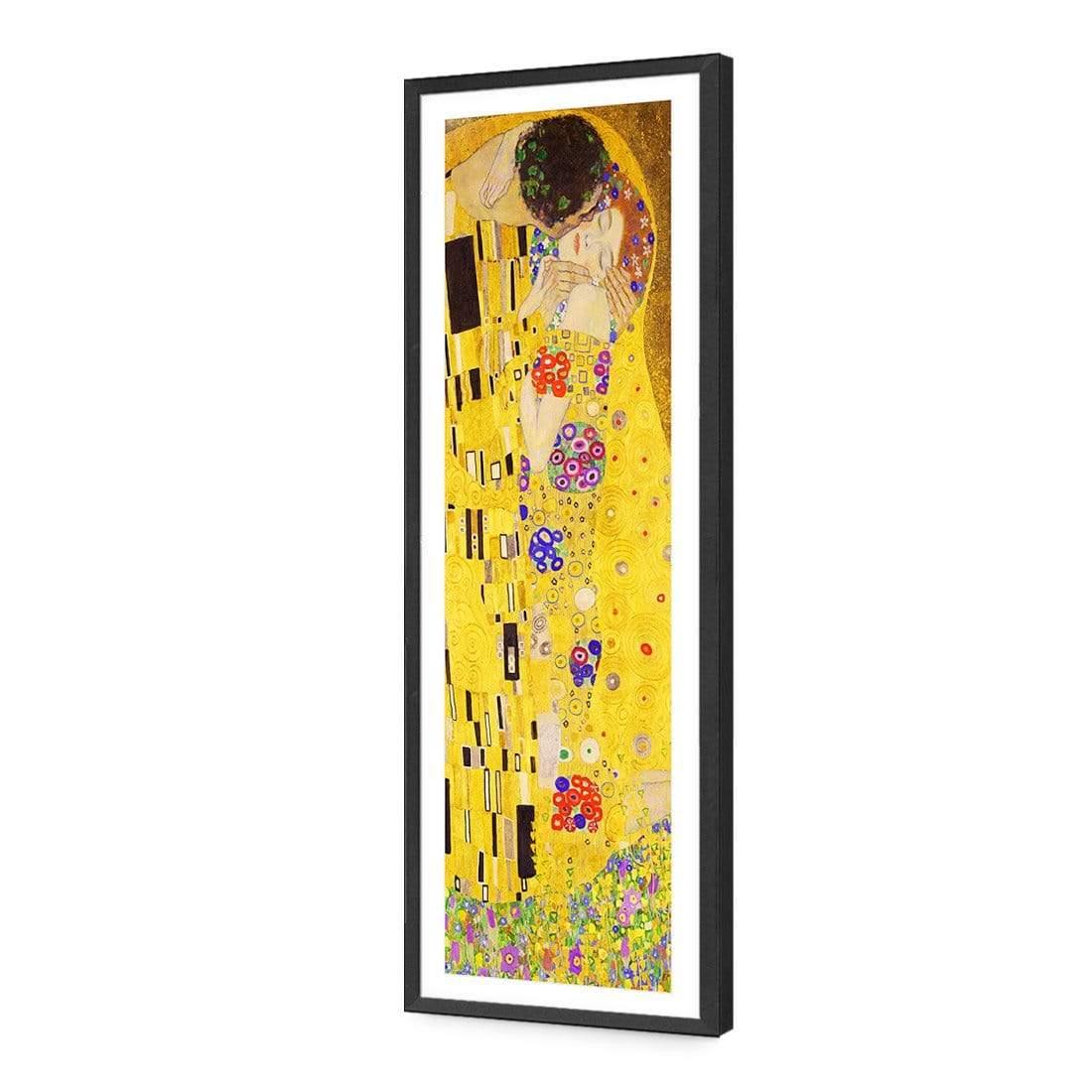 The Kiss By Gustav Klimt (long) - Wall Art Designs - 379_AL_V WAD_AP - 030 - MAT_90x30_S - 2538 - BLK