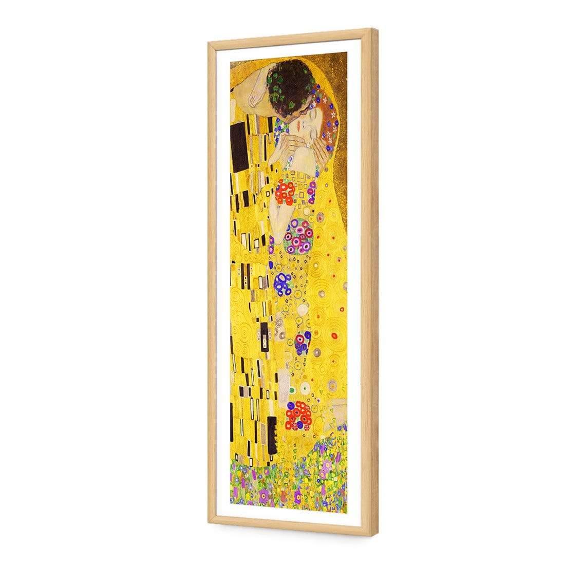 The Kiss By Gustav Klimt (long) - Wall Art Designs - 379_AL_V WAD_AP - 030 - MAT_90x30_S - 2538 - OAK