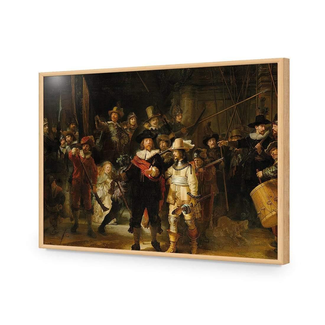 The Night Watch By Rembrandt - Wall Art Designs - 3391_AR_H WAD_AP - 030 - EDG_45x30_S - 2538 - OAK