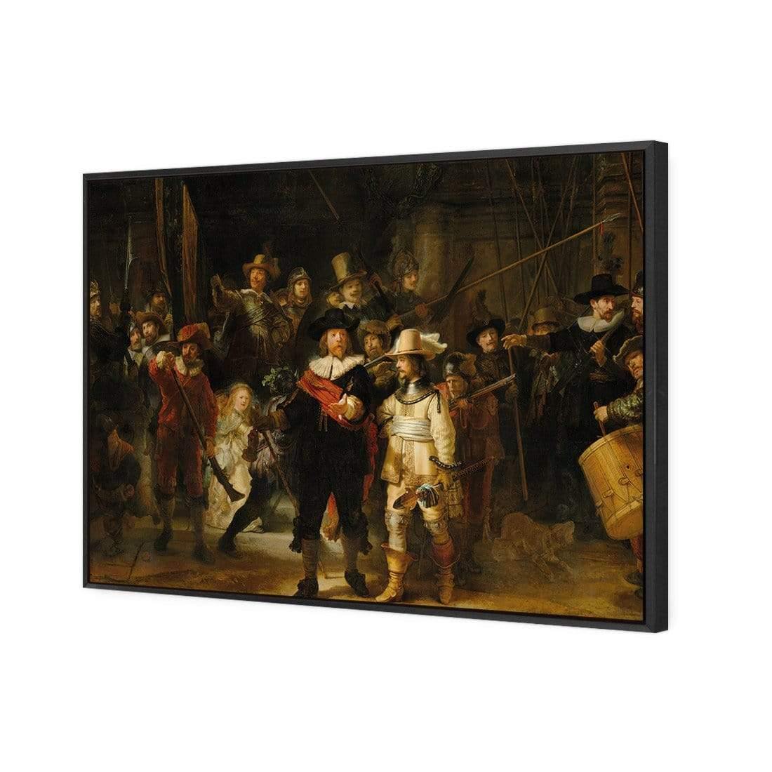 The Night Watch By Rembrandt - Wall Art Designs - 3391_AR_H WAD_CP - MPY - 260 - M - S - S_45x30_S - 1550 - BLK