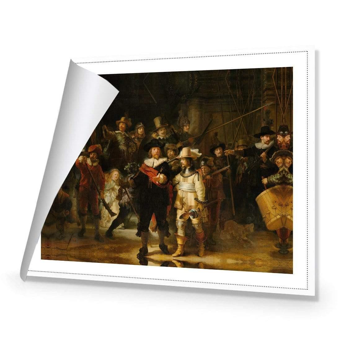 The Night Watch By Rembrandt - Wall Art Designs - 3391_AR_H WAD_CP - MPY - 260 - M - R_45x30_NONE