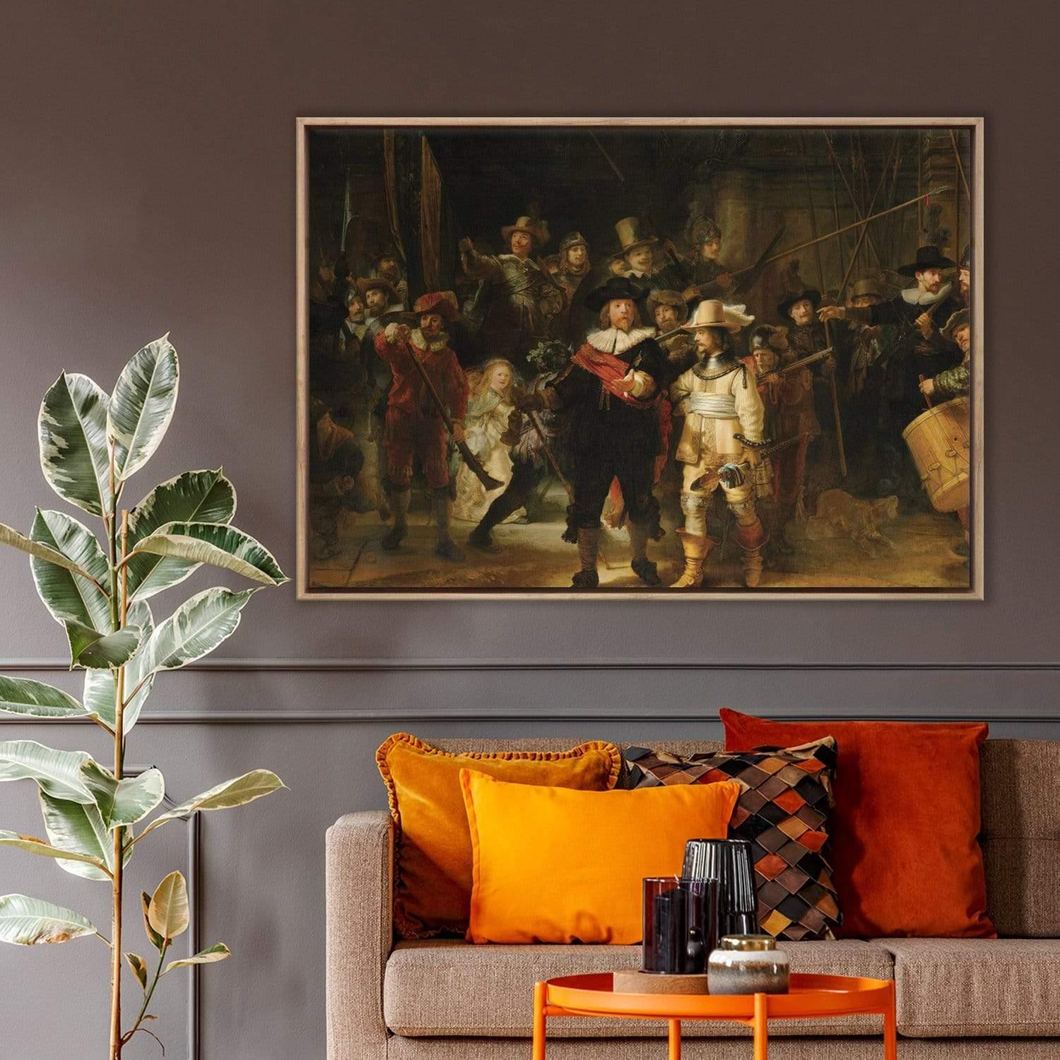 The Night Watch By Rembrandt - Wall Art Designs - 3391_AR_H WAD_CP - MPY - 260 - M - S - S_45x30_NONE