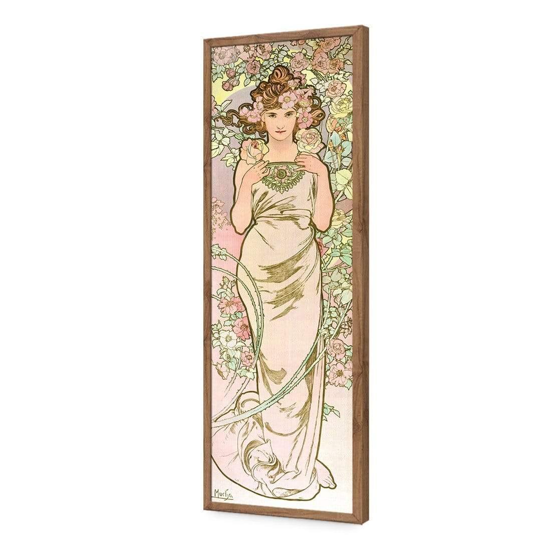 The Rose by Alphonse Mucha - Wall Art Designs - 3835_AL_V WAD_AP - 030 - EDG_90x30_S - 2538 - NAT