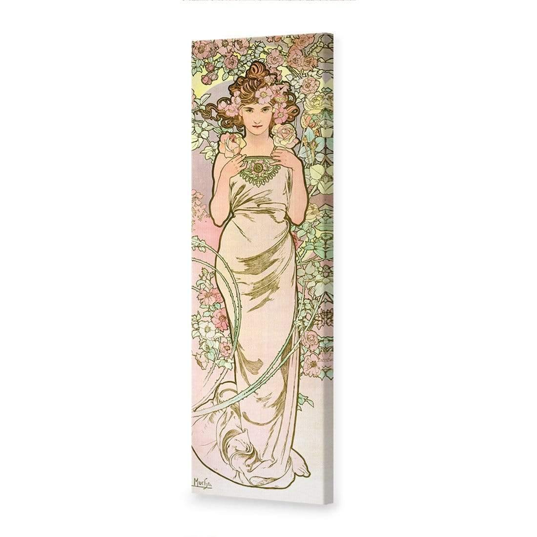 The Rose by Alphonse Mucha - Wall Art Designs - 3835_AL_V WAD_CP - MPY - 260 - M - S - S_60x20_NONE