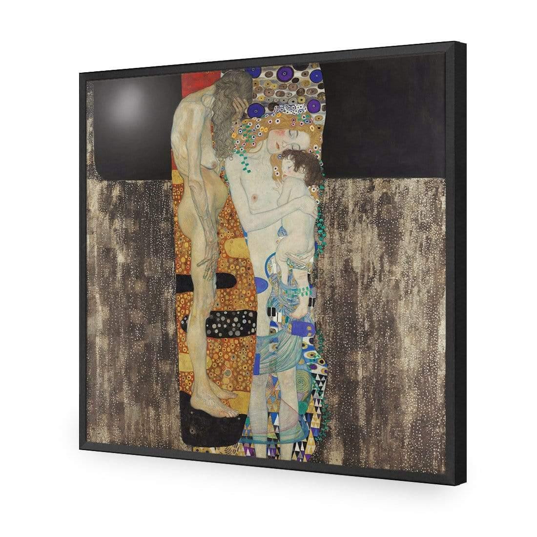 The Three Ages of Woman by Gustav Klimt - Wall Art Designs - 3866_AS_Q WAD_AP - 030 - EDG_37x37_S - 2538 - BLK