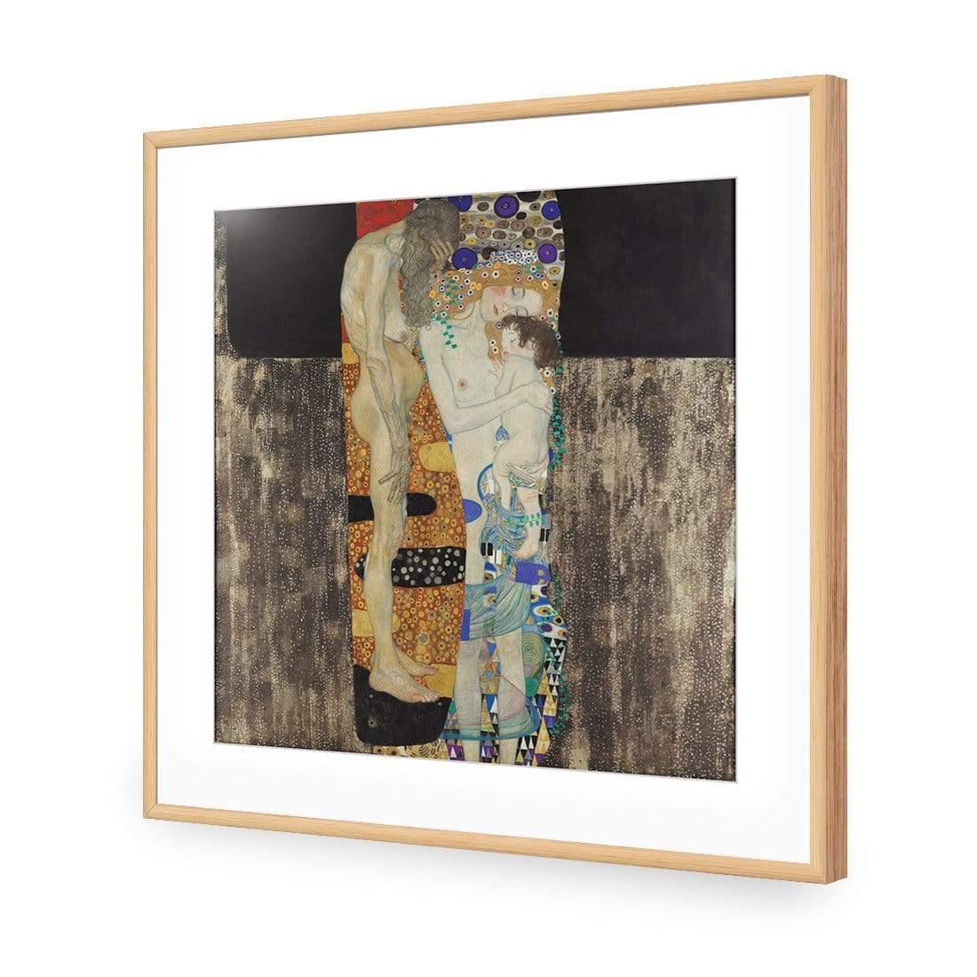 The Three Ages of Woman by Gustav Klimt - Wall Art Designs - 3866_AS_Q WAD_AP - 030 - MAT_37x37_S - 2538 - OAK