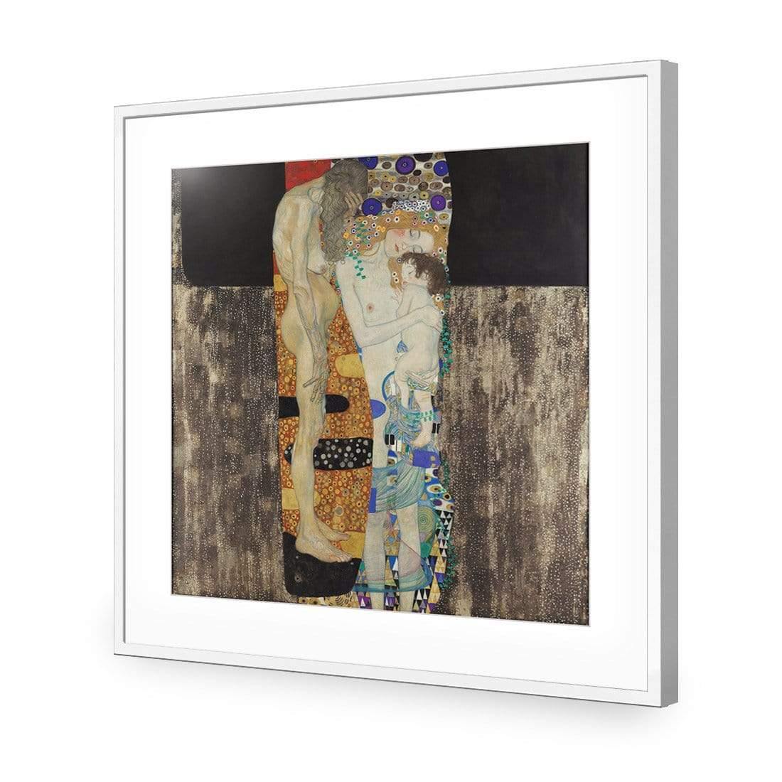 The Three Ages of Woman by Gustav Klimt - Wall Art Designs - 3866_AS_Q WAD_AP - 030 - MAT_37x37_S - 2538 - WHT