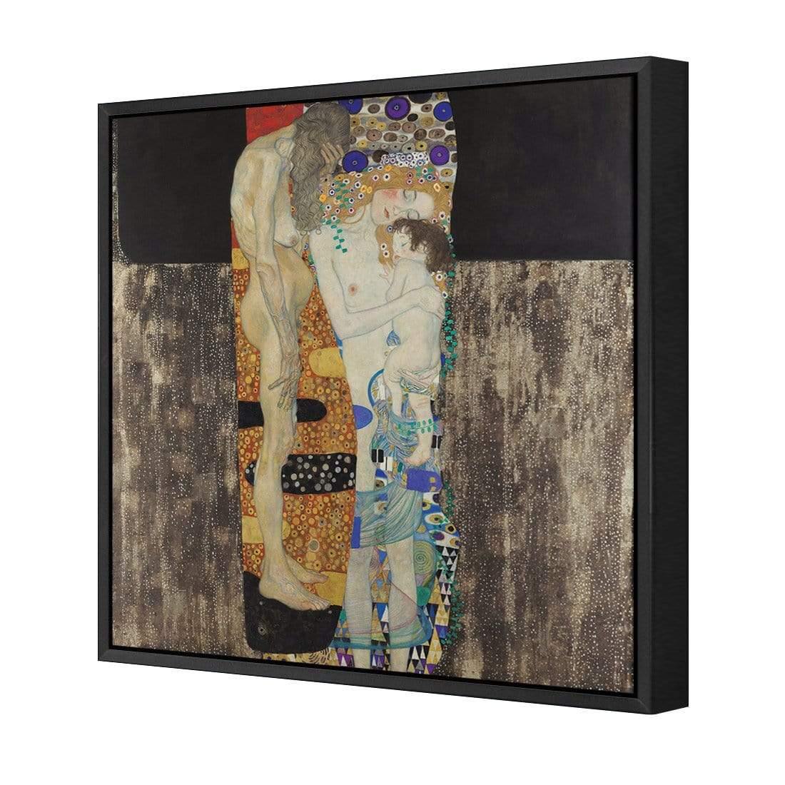 The Three Ages of Woman by Gustav Klimt - Wall Art Designs - 3866_AS_Q WAD_CP - MPY - 260 - M - S - S_37x37_S - 1550 - BLK