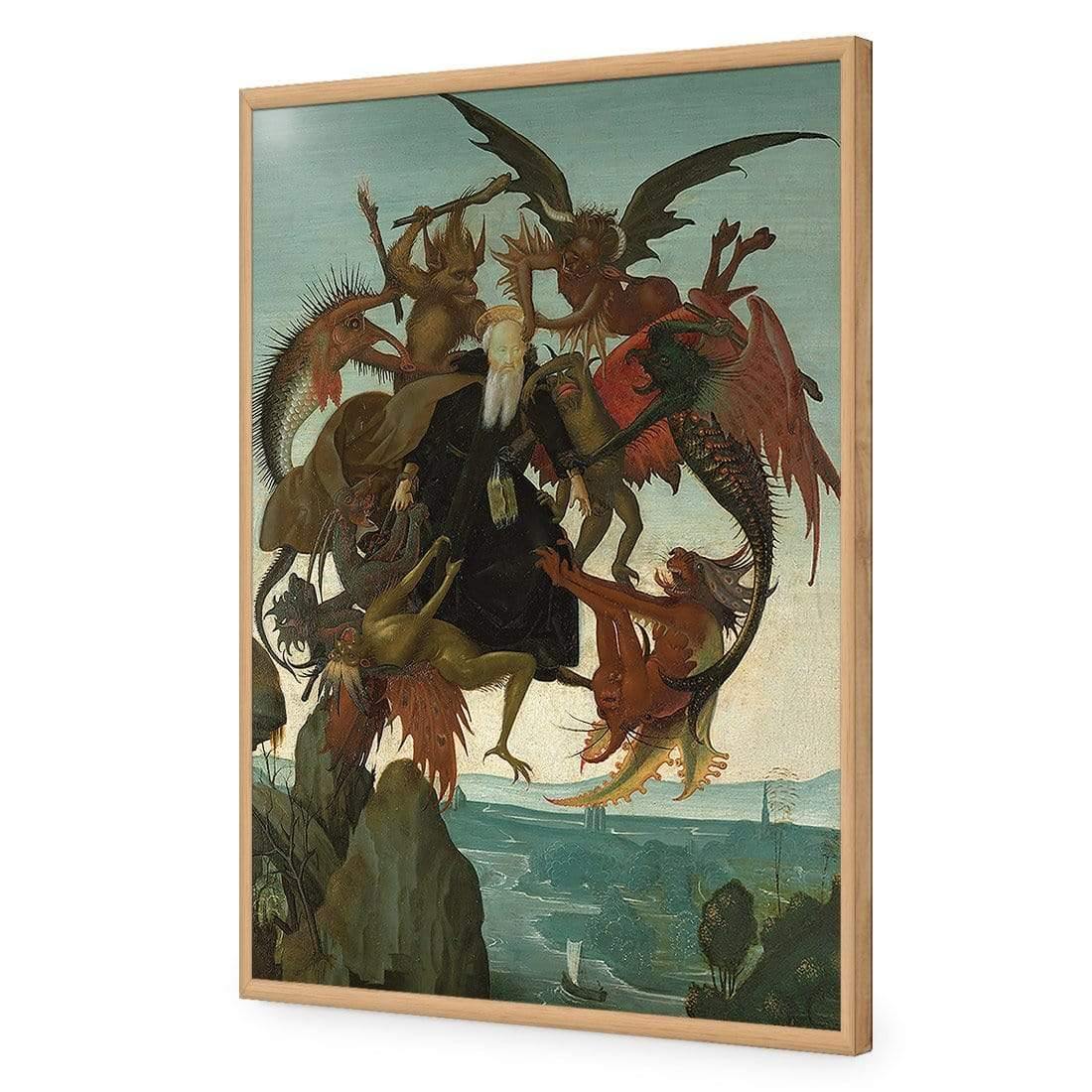 The Torment of Saint Anthony by Michelangelo - Wall Art Designs - 3844_AR_V WAD_AP - 030 - EDG_45x30_S - 2538 - OAK