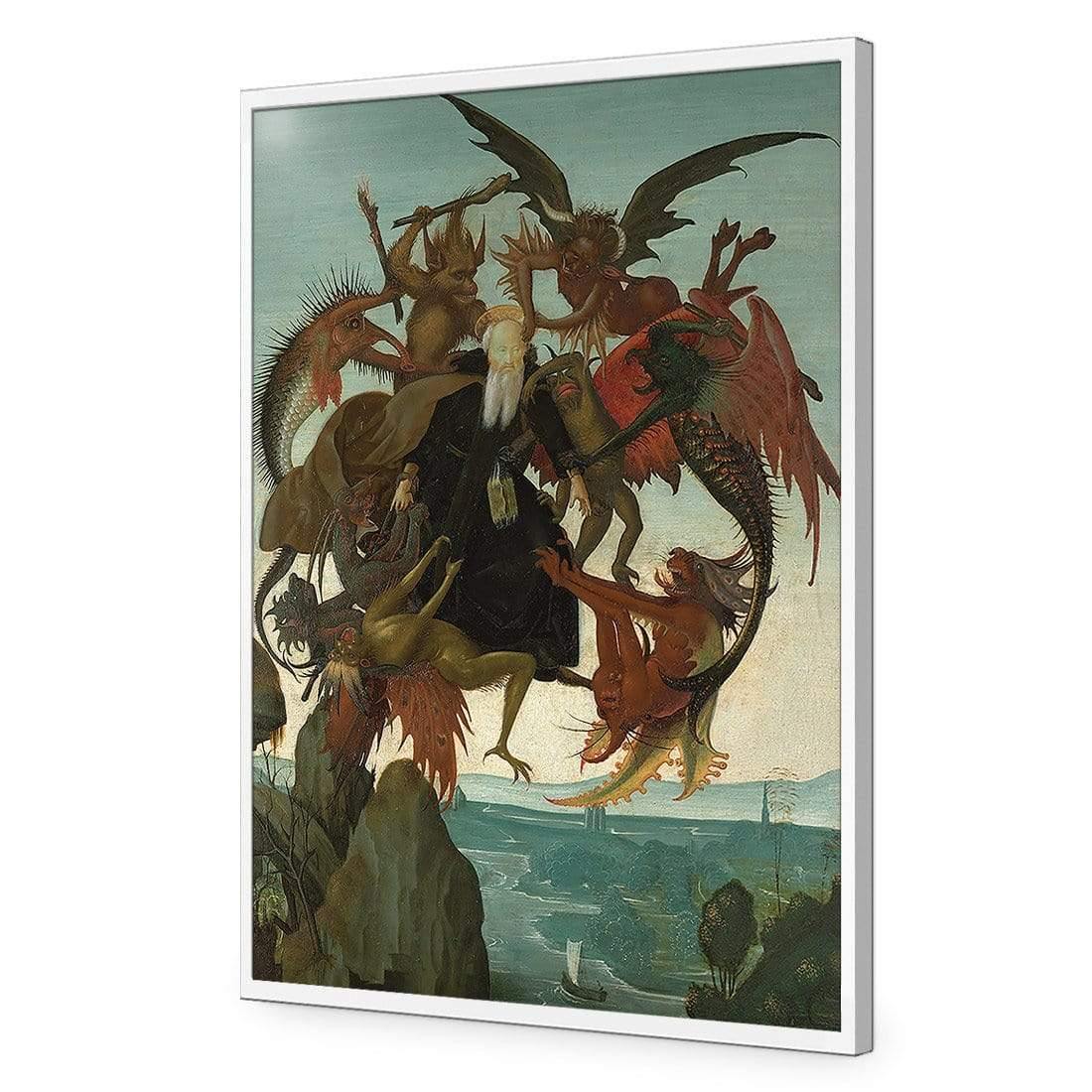 The Torment of Saint Anthony by Michelangelo - Wall Art Designs - 3844_AR_V WAD_AP - 030 - EDG_45x30_S - 2538 - WHT