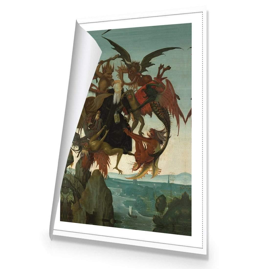 The Torment of Saint Anthony by Michelangelo - Wall Art Designs - 3844_AR_V WAD_CP - MPY - 260 - M - R_45x30_NONE