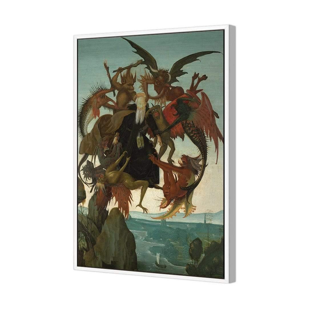 The Torment of Saint Anthony by Michelangelo - Wall Art Designs - 3844_AR_V WAD_CP - MPY - 260 - M - S - S_45x30_S - 1550 - WHT