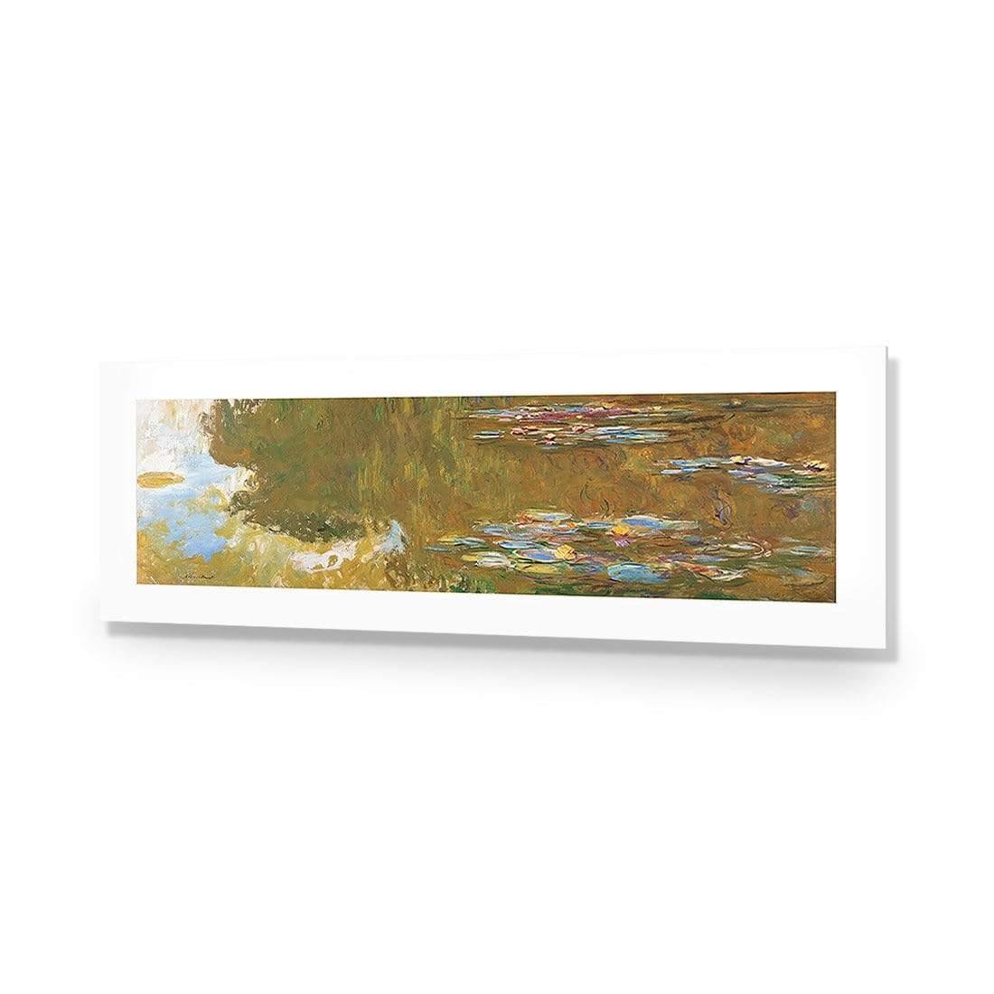 The Water Lily Pond By Monet - Wall Art Designs - 3405_AL_H WAD_AP - 030 - MAT_90x30_NONE