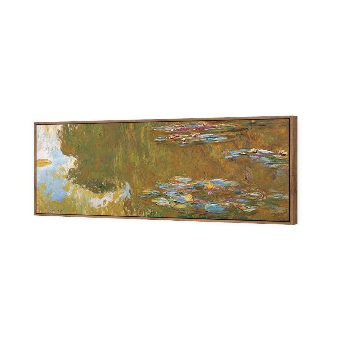 The Water Lily Pond By Monet - Wall Art Designs - 3405_AL_H WAD_CP - MPY - 260 - M - S - S_60x20_S - 1550 - NAT