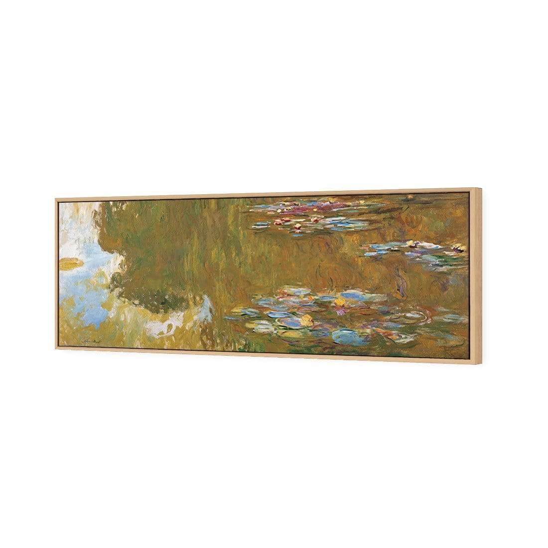 The Water Lily Pond By Monet - Wall Art Designs - 3405_AL_H WAD_CP - MPY - 260 - M - S - S_60x20_S - 1550 - OAK