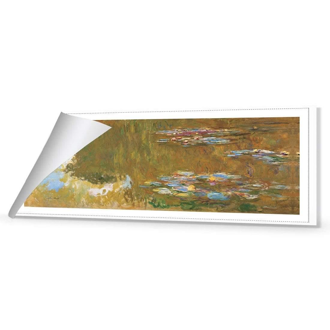 The Water Lily Pond By Monet - Wall Art Designs - 3405_AL_H WAD_CP - MPY - 260 - M - R_60x20_NONE