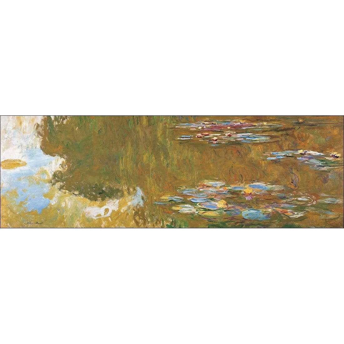 The Water Lily Pond By Monet - Wall Art Designs - 3405_AL_H WAD_CP - MPY - 260 - M - S - S_60x20_NONE