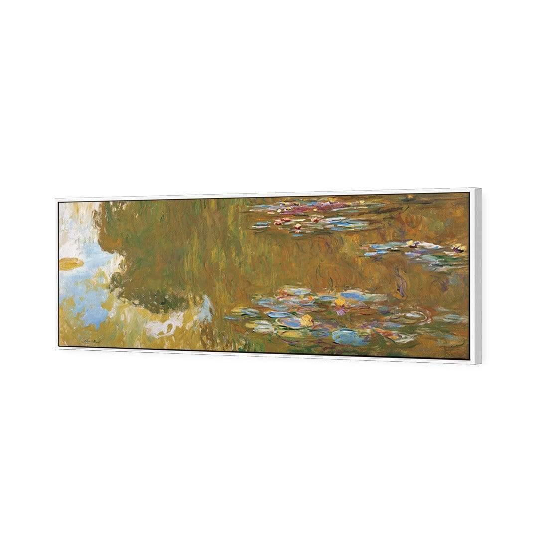 The Water Lily Pond By Monet - Wall Art Designs - 3405_AL_H WAD_CP - MPY - 260 - M - S - S_60x20_S - 1550 - WHT