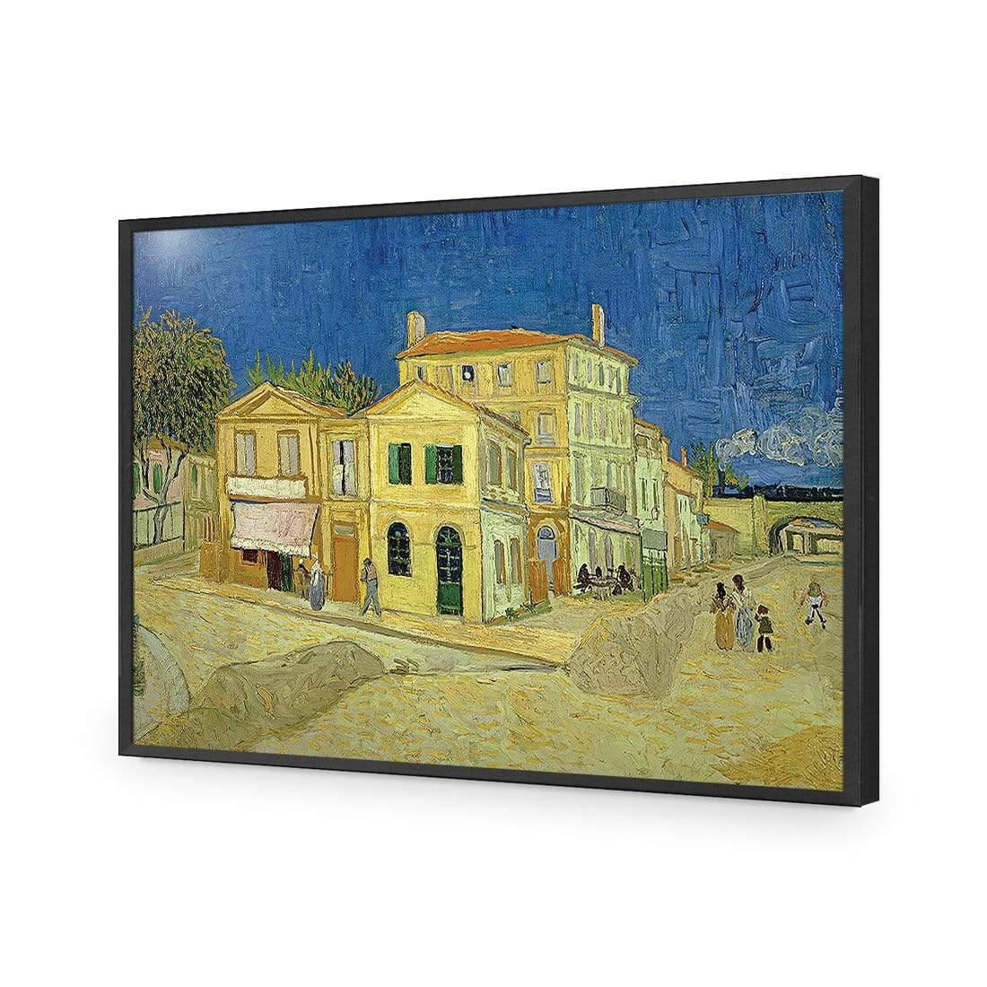 The Yellow House by Vincent van Gogh - Wall Art Designs - 3824_AR_H WAD_AP - 030 - EDG_45x30_S - 2538 - BLK