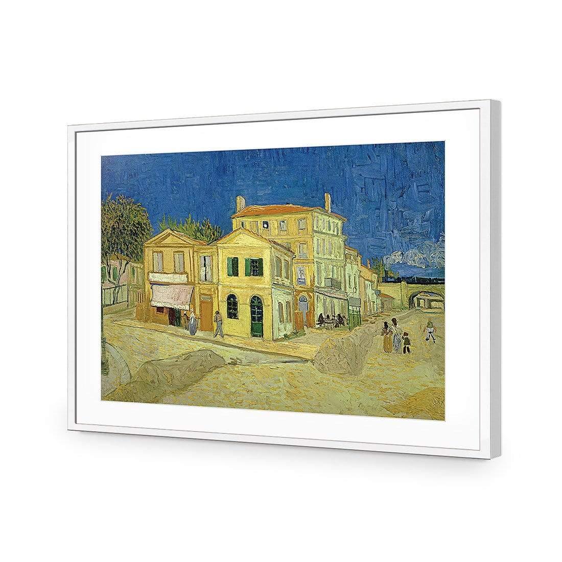 The Yellow House by Vincent van Gogh - Wall Art Designs - 3824_AR_H WAD_AP - 030 - MAT_45x30_S - 2538 - WHT