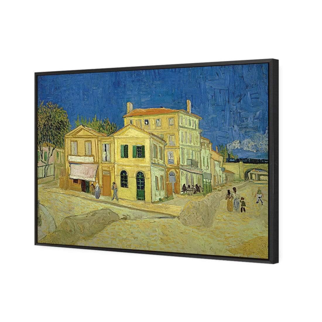 The Yellow House by Vincent van Gogh - Wall Art Designs - 3824_AR_H WAD_CP - MPY - 260 - M - S - S_45x30_S - 1550 - BLK