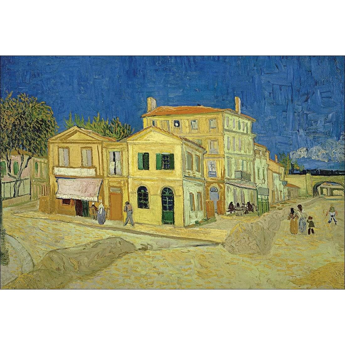 The Yellow House by Vincent van Gogh - Wall Art Designs - 3824_AR_H WAD_CP - MPY - 260 - M - S - S_45x30_NONE