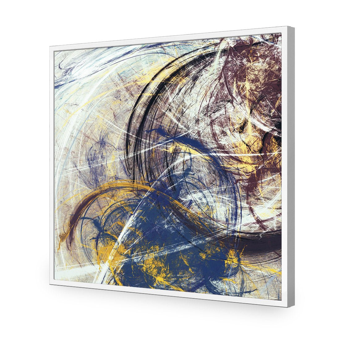 Time and Motion (square) - Wall Art Designs - 2321_AS_Q WAD_AP - 030 - EDG_37x37_S - 2538 - WHT