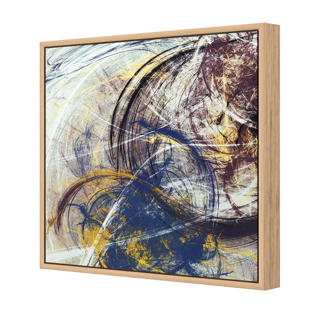 Time and Motion (square) - Wall Art Designs - 2321_AS_Q WAD_CP - MPY - 260 - M - S - S_37x37_S - 1550 - OAK