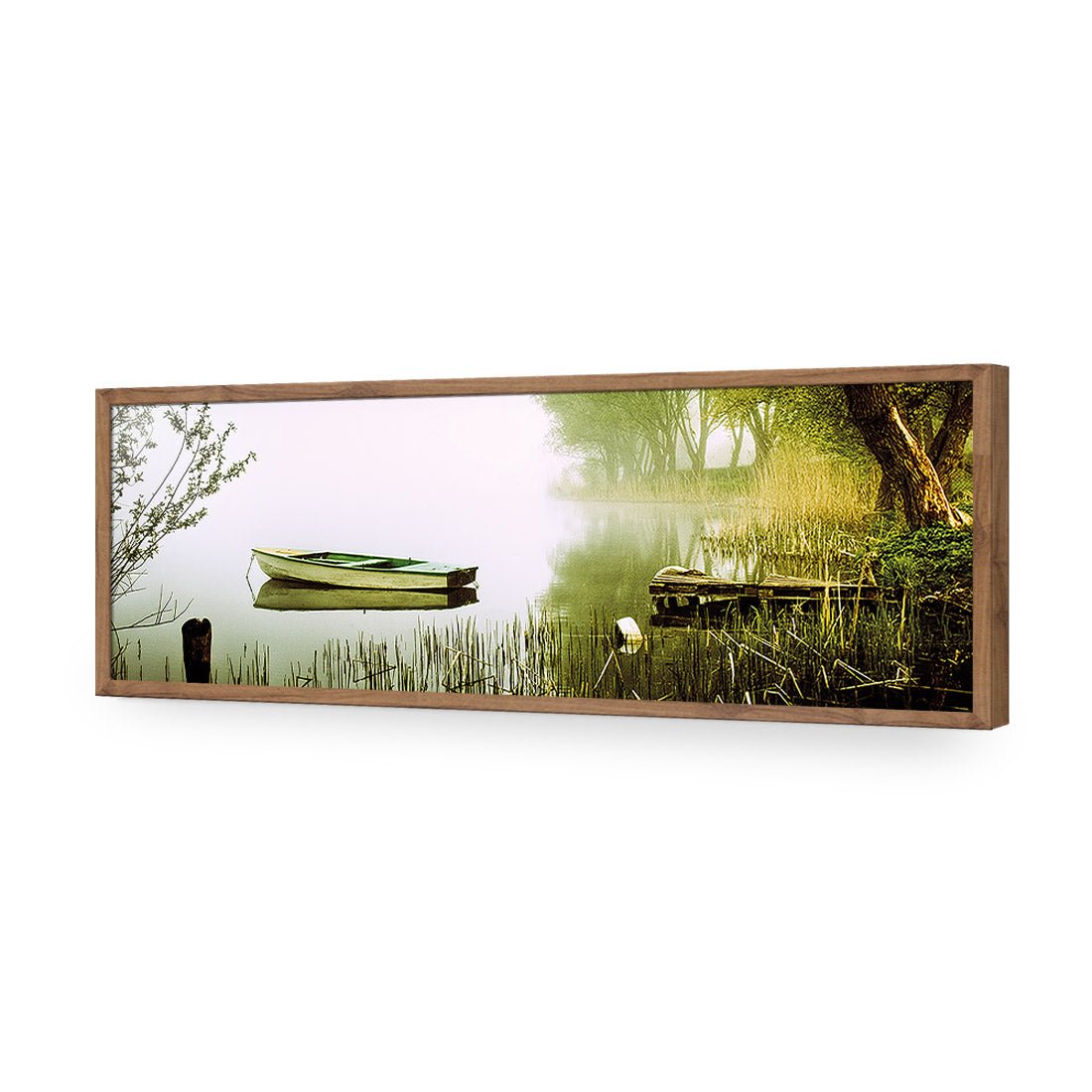 Tired Row Boat (long) - Wall Art Designs - 1518_AL_H WAD_AP - 030 - EDG_90x30_S - 2538 - NAT