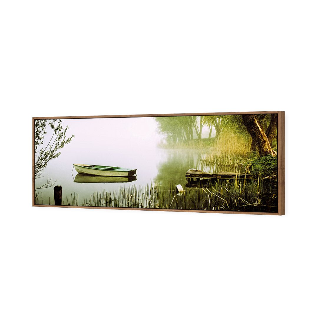 Tired Row Boat (long) - Wall Art Designs - 1518_AL_H WAD_CP - MPY - 260 - M - S - S_60x20_S - 1550 - NAT