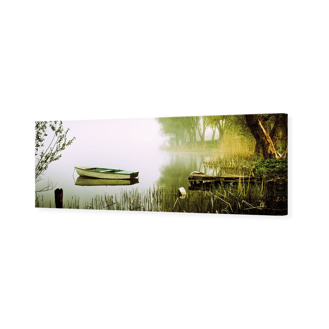 Tired Row Boat (long) - Wall Art Designs - 1518_AL_H WAD_CP - MPY - 260 - M - S - S_60x20_NONE