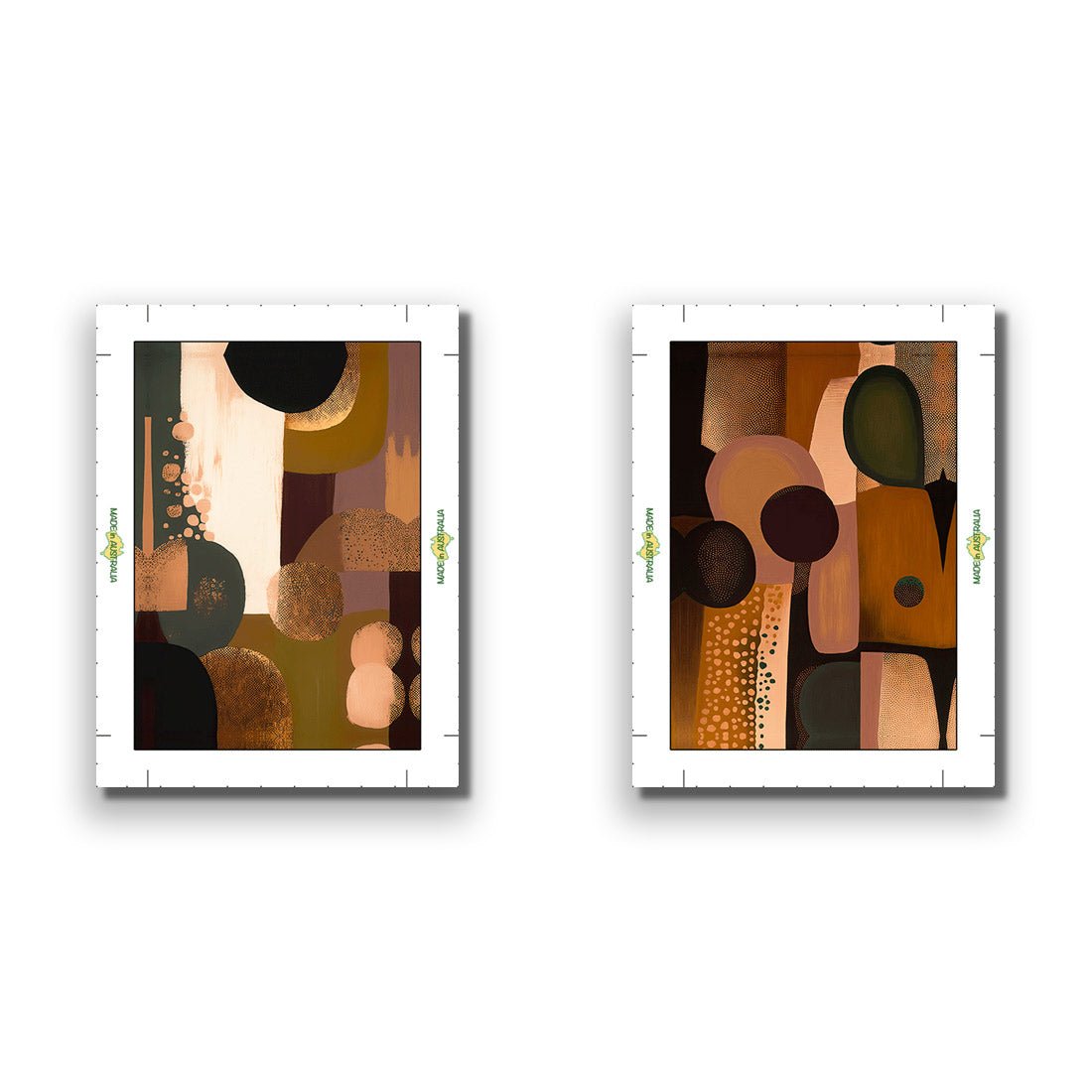 Touch of Bronze Perfect Pair - Wall Art Designs - SET2_5046_AR_V WAD_CP - MPY - 260 - M - R_45x30_NONE