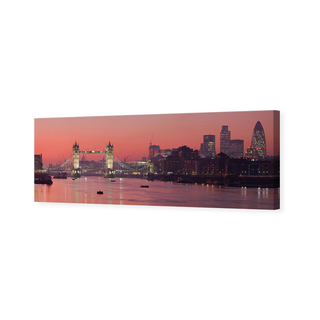 Tower Bridge London at Sunset - Wall Art Designs - 408_AL_H WAD_CP - MPY - 260 - M - S - S_60x20_NONE