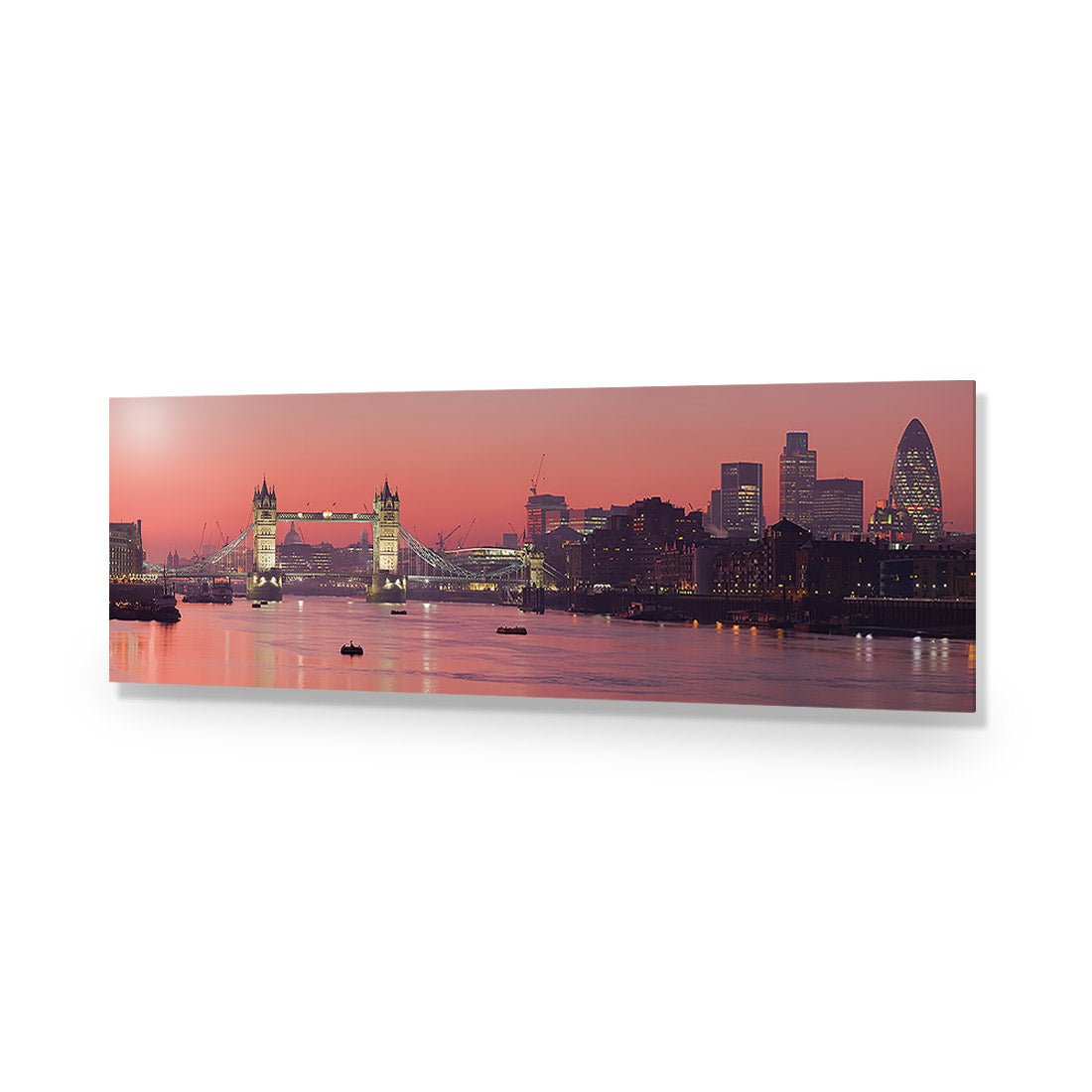 Tower Bridge London at Sunset - Wall Art Designs - 408_AL_H WAD_CP - MPY - 260 - M - S - S_60x20_NONE