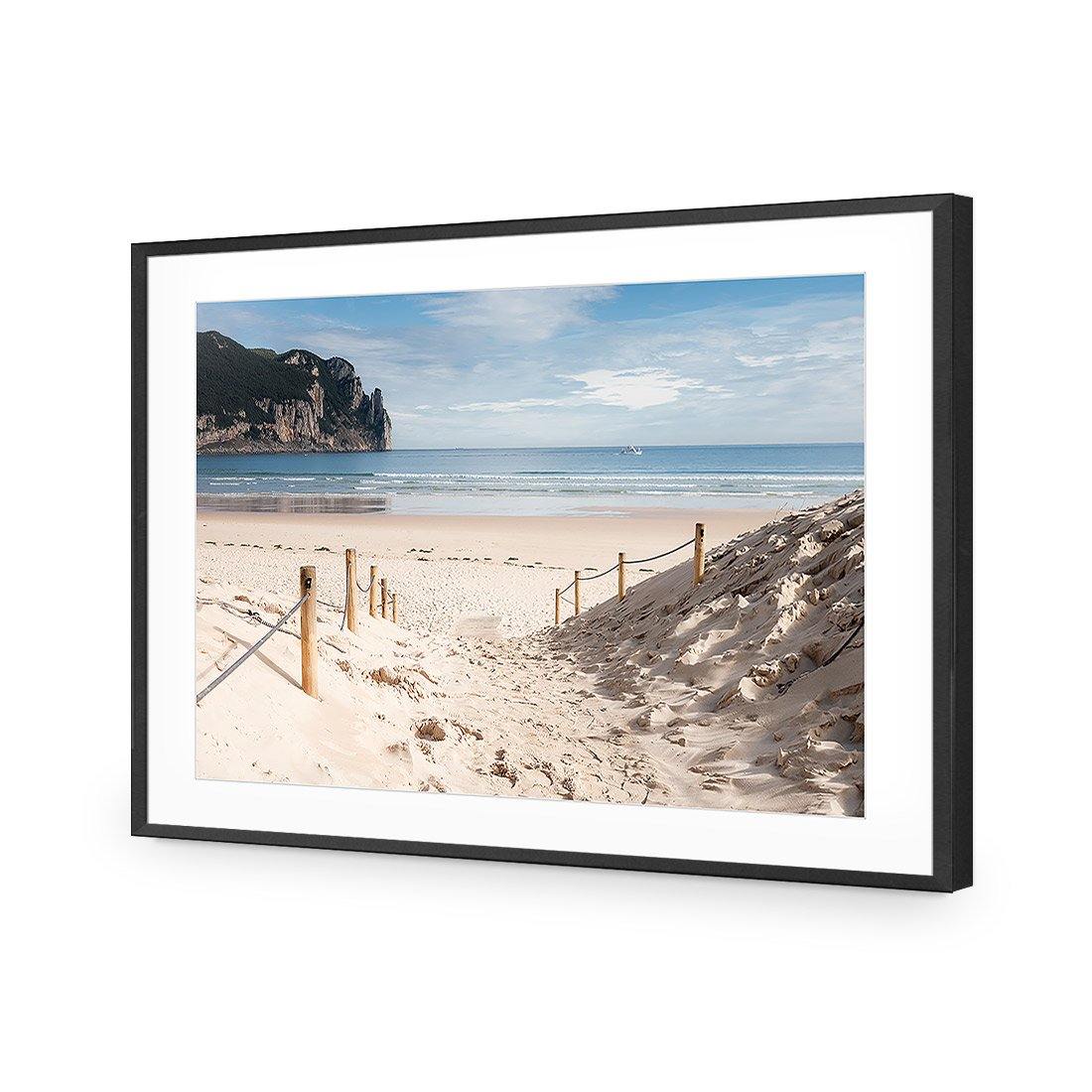 Tranquil Beach - Wall Art Designs - 2993_AR_H WAD_AP - 030 - MAT_45x30_S - 2538 - BLK