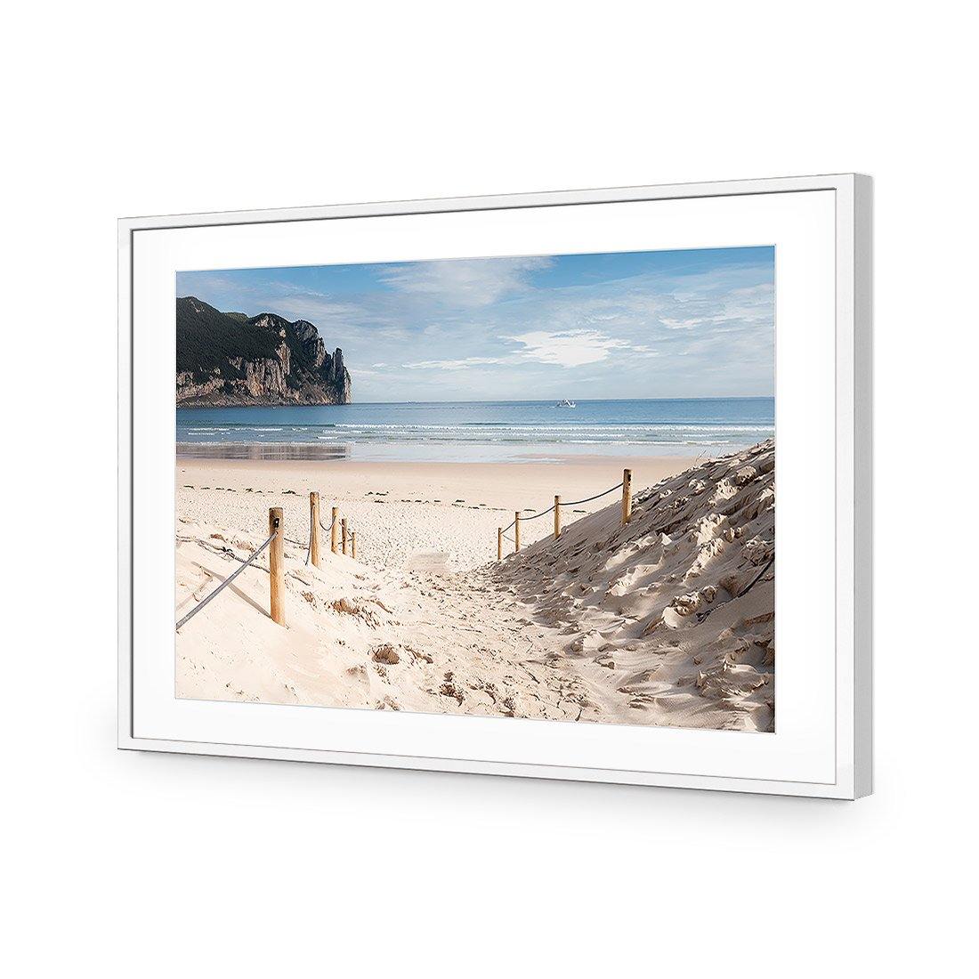 Tranquil Beach - Wall Art Designs - 2993_AR_H WAD_AP - 030 - MAT_45x30_S - 2538 - WHT