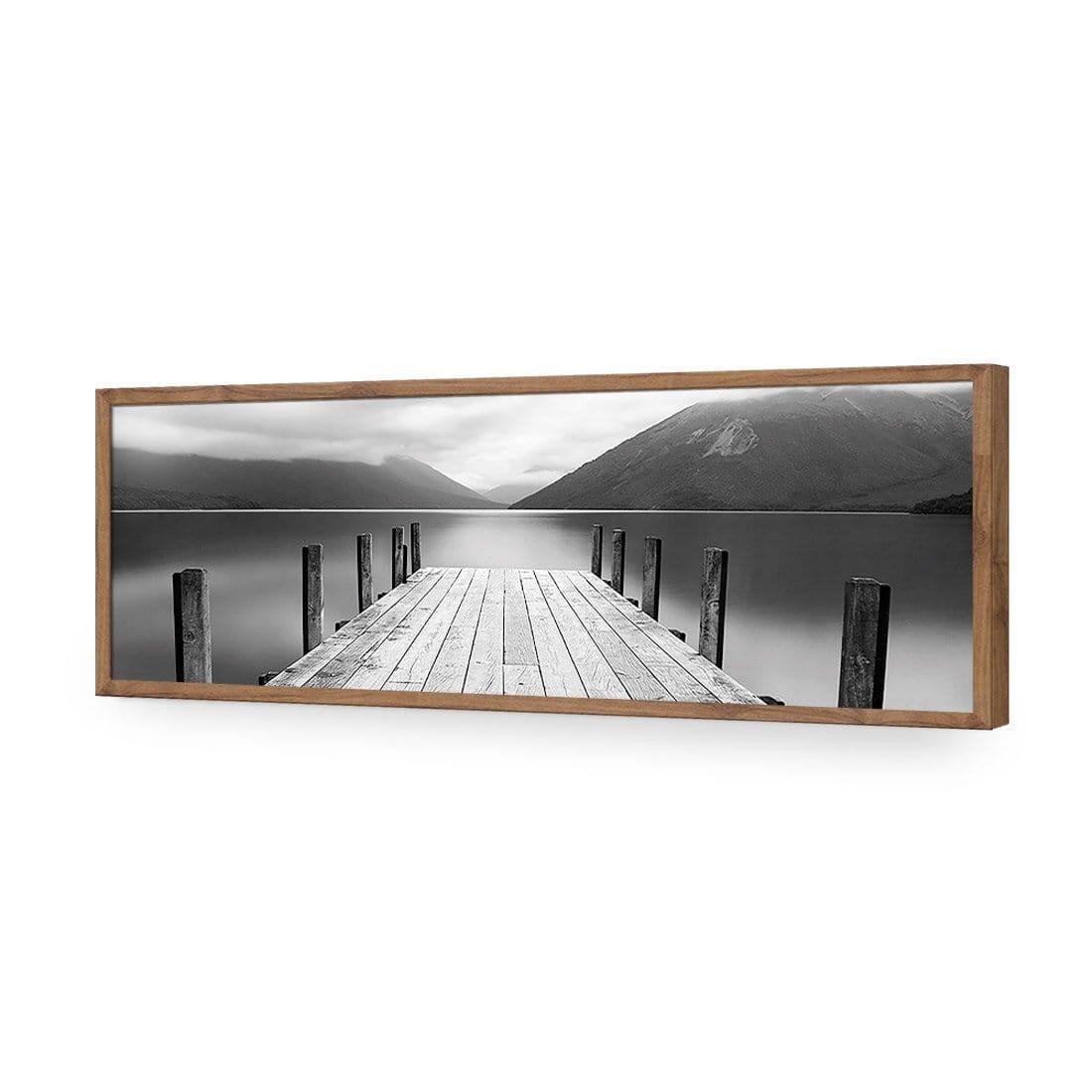 Tranquil Jetty, Black and White (long) - Wall Art Designs - 1987_BL_H WAD_AP - 030 - EDG_90x30_S - 2538 - NAT