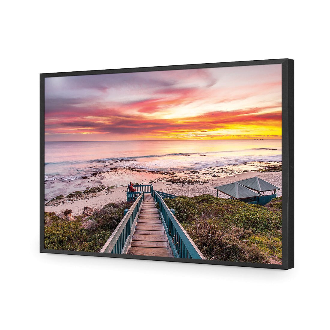 Travel to the Sunset - Wall Art Designs - 2239_AR_H WAD_AP - 030 - EDG_45x30_S - 2538 - BLK