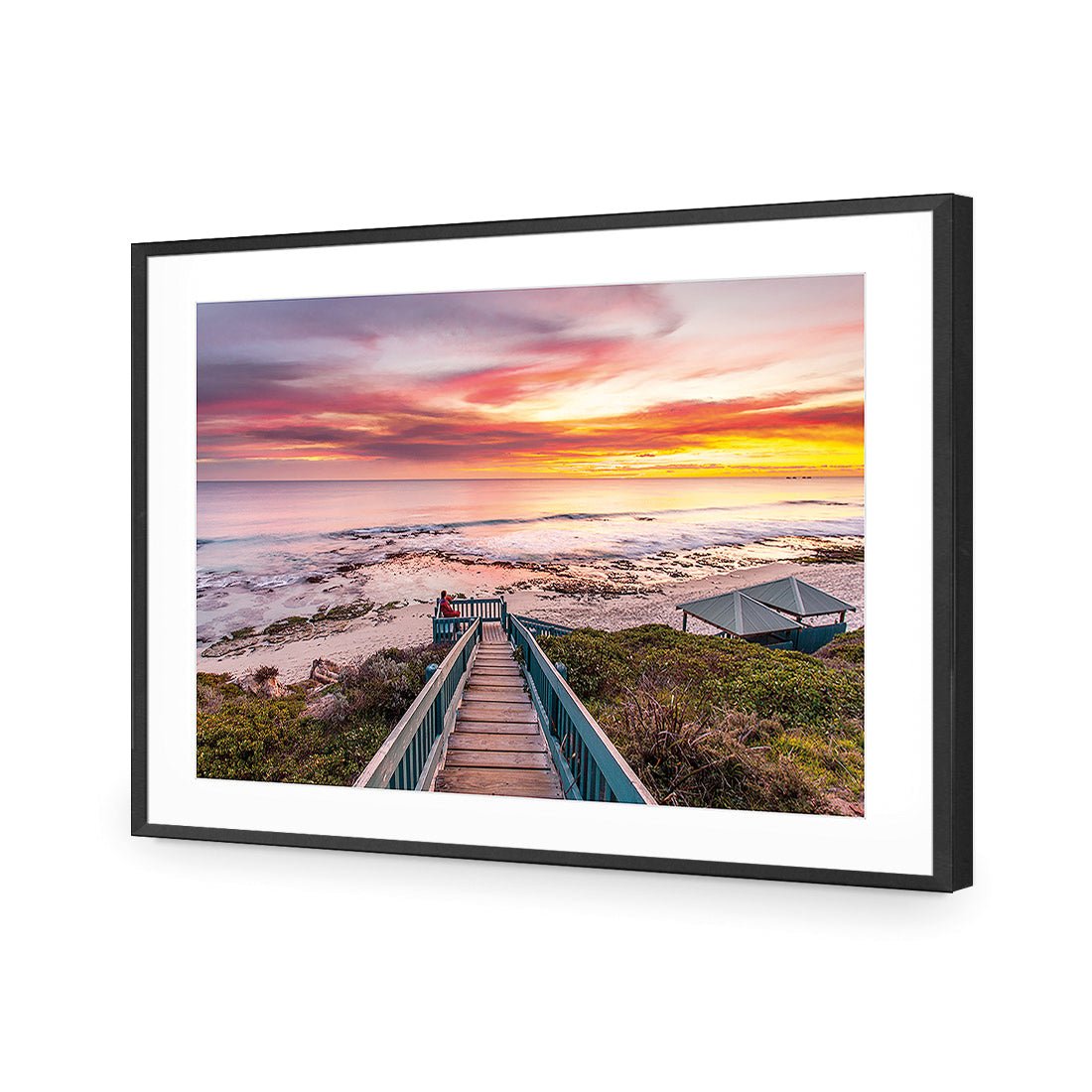 Travel to the Sunset - Wall Art Designs - 2239_AR_H WAD_AP - 030 - MAT_45x30_S - 2538 - BLK