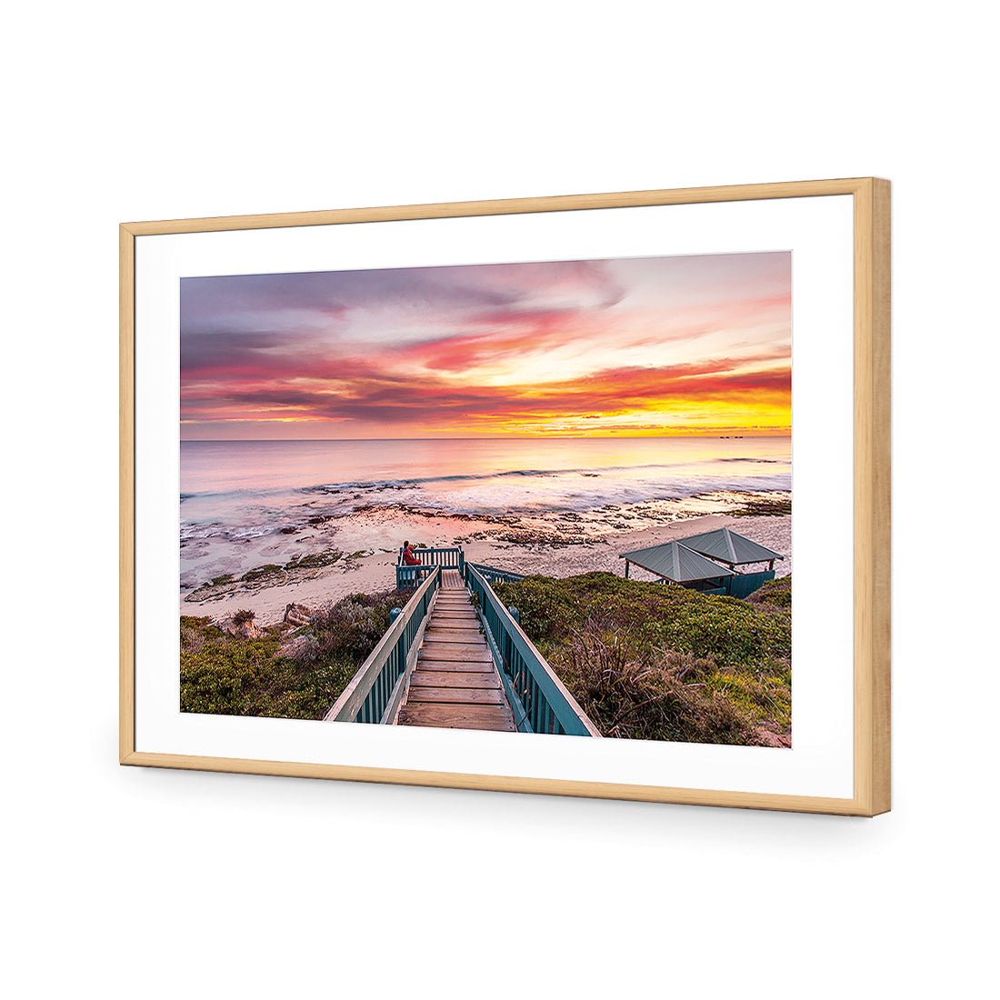 Travel to the Sunset - Wall Art Designs - 2239_AR_H WAD_AP - 030 - MAT_45x30_S - 2538 - OAK