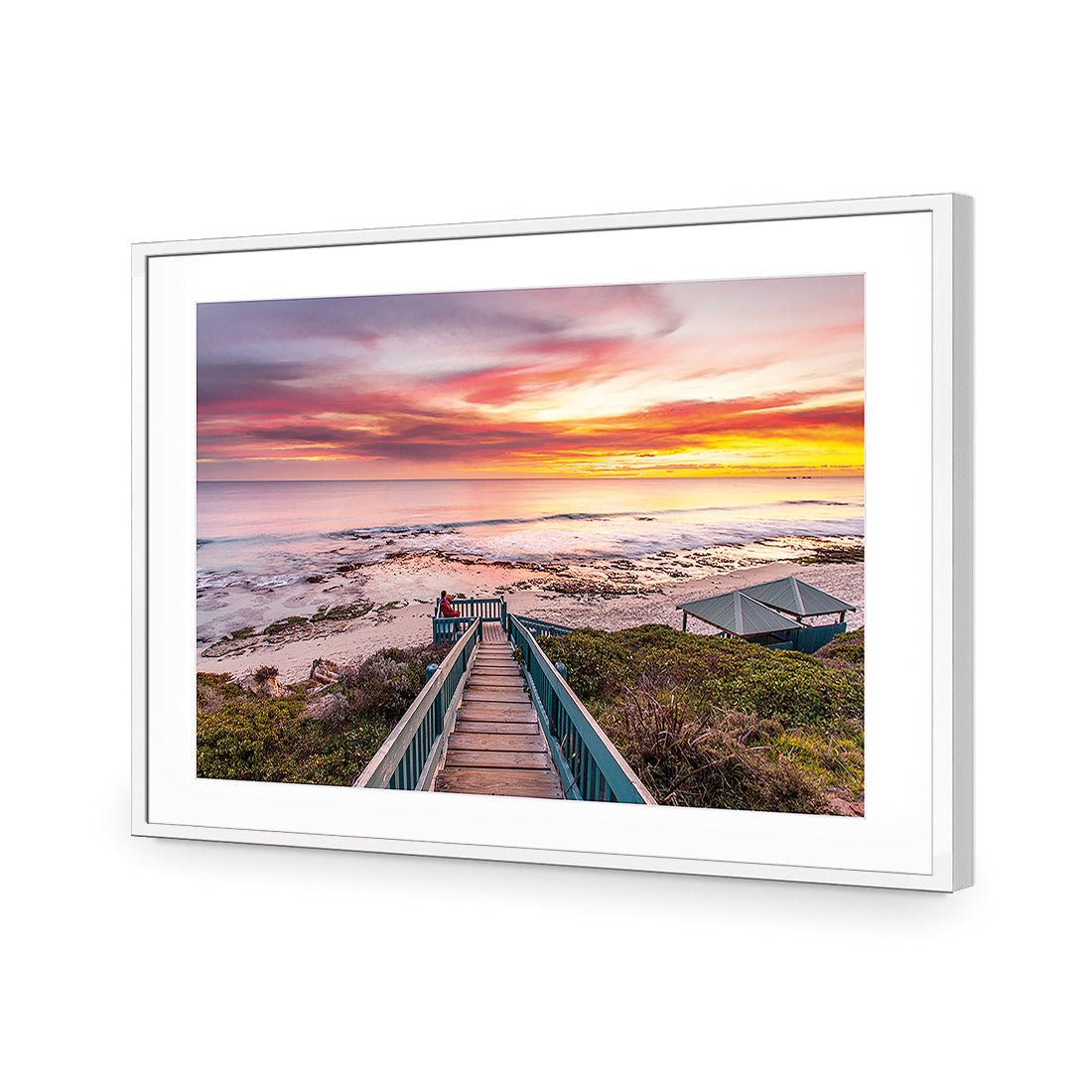 Travel to the Sunset - Wall Art Designs - 2239_AR_H WAD_AP - 030 - MAT_45x30_S - 2538 - WHT