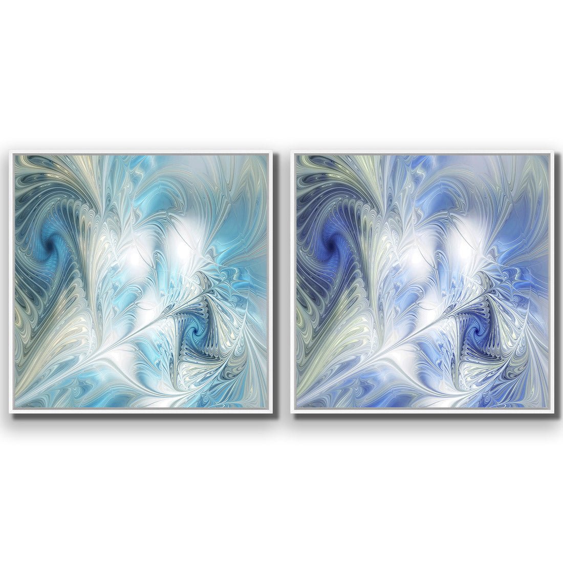 Travesty Perfect Pairs - Wall Art Designs - SET2_5008_AS_Q WAD_CP - MPY - 260 - M - S - S_37x37_S - 1550 - WHT