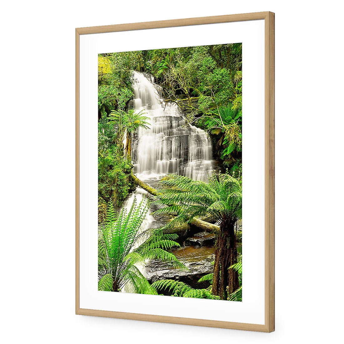 Triplet Falls Otway - Wall Art Designs - 769_AR_V WAD_AP - 030 - MAT_45x30_S - 2538 - OAK