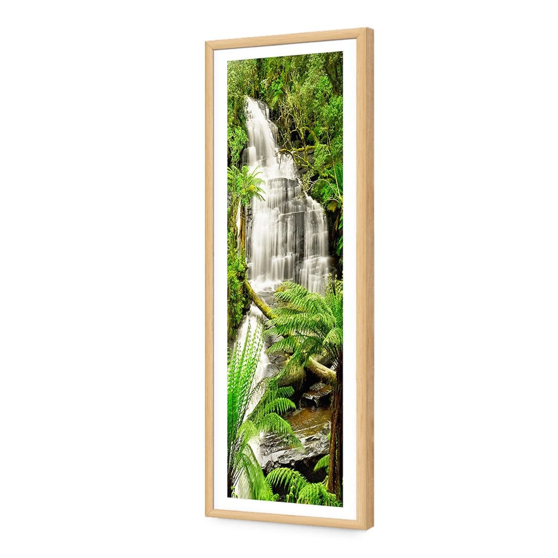 Triplet Falls Otway (Long) - Wall Art Designs - 769_AL_V WAD_AP - 030 - MAT_90x30_S - 2538 - OAK